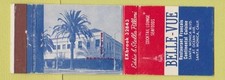 Capa Matchbook - Belle Vue Restaurant Santa Monica CA Torre Eiffel comprar usado  Enviando para Brazil