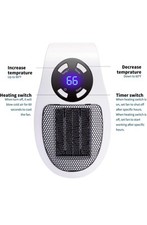 Aquecedor de espaço Givebest 450W, tomada de parede remota aquecedor elétrico de espaço (sem controle remoto) comprar usado  Enviando para Brazil