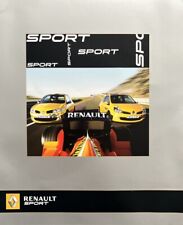2007 renaultsport brochure for sale  WIGAN