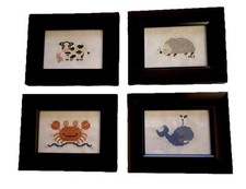 Needlepoint pictures set for sale  Arlington