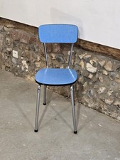 Chaise formica bleu d'occasion  Campagne-lès-Hesdin