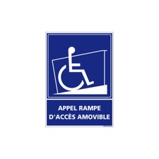 Panneau appel rampe d'occasion  Cambrai