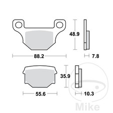 Trw plaquettes frein d'occasion Trw plaquettes frein d'occasion  Expédié en France