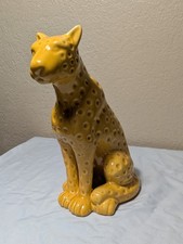 Ceramic yellow cheetah for sale  Phoenix