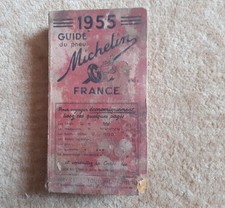 Guide michelin 1955 d'occasion  Besançon