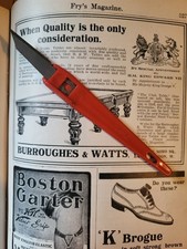 1911 burroughes watts for sale  SWANSEA