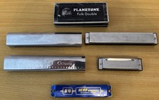 Six vintage harmonica for sale  FALKIRK