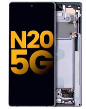 Usado, Digitalizador de tela sensível ao toque tela LCD original Samsung Galaxy Note 20 com moldura ✅ comprar usado  Enviando para Brazil