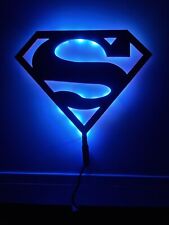Superman logo night for sale  SALISBURY