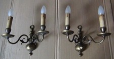 Wandlampe messing bronze gebraucht kaufen  Chemnitz