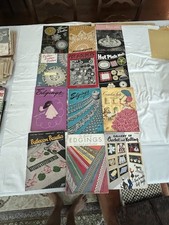 Lote de 12 livros de crochê/tricô ~Star~Clarks~ bordas dos anos 1950~Doilies~Suportes para panelas comprar usado  Enviando para Brazil