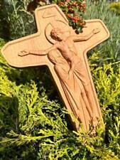 Usado, Cruz de unidade de parede de madeira cruz de carvalho europeu Engajamento pessoal arte de parede religiosa comprar usado  Enviando para Brazil