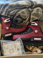 Nova lâmina de patinação em linha agressiva Roces 5th Element não usada 1998 comprar usado  Enviando para Brazil