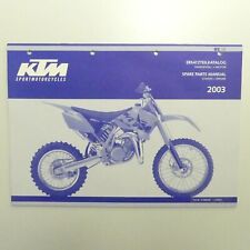 Ktm ersatzteilkatalog part gebraucht kaufen  Deutschland