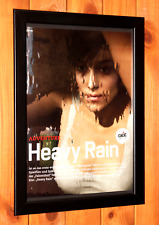 Heavy Rain PlayStation 4 PS3 raro pôster promocional pequeno/página de anúncio emoldurada comprar usado  Enviando para Brazil