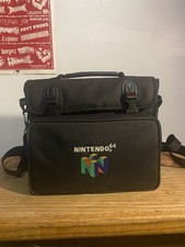 Bolsa de viagem acolchoada estojo de transporte original Nintendo 64 - console N64 vintage #ML2 comprar usado Bolsa de viagem acolchoada estojo de transporte original Nintendo 64 - console N64 vintage #ML2 comprar usado  Enviando para Brazil