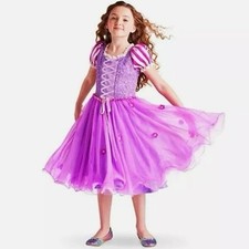 Vestido fantasia designer Disney Collection LE Enrolado Rapunzel Signature tamanho 12 comprar usado  Enviando para Brazil