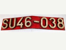 Riginal lokschild su46 gebraucht kaufen  Warburg