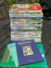 Rupert bear annuals for sale  HENFIELD