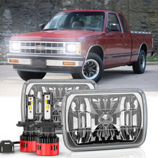 Par para 1982-1993 Chevy S10 Blazer Sequencial 7X6 5x7 Polegadas Farol de LED Hi/Lo comprar usado  Enviando para Brazil