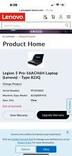 Legion pro 16ach6h for sale  Jasper