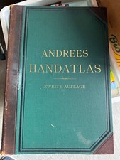 Andree handatlas auflage gebraucht kaufen  Augsburg