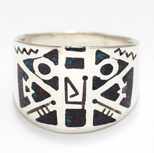 Silberring indianer ring gebraucht kaufen  Trier
