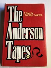 THE ANDERSON TAPES Lawrence Sanders  1st/2nd HC DJ Crime Surveillance Drama comprar usado  Enviando para Brazil