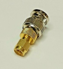 Usado, Adaptador de antena RF CEA-7819: plugue macho SMA para plugue macho BNC; mini walkie talkie comprar usado  Enviando para Brazil