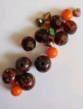 Brown orange acrylic for sale  DONCASTER