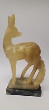 Vintage alabaster deer for sale  MITCHAM