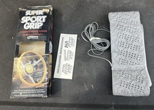 Super Sport Grip Gray Steering Wheel Cover NOS 58-0550Y Porotherm Vintage Car na sprzedaż  Wysyłka do Poland