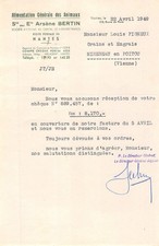 1949 alimentation generale d'occasion  Expédié en Belgium