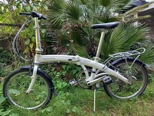 Dahon unisex white for sale  LONDON