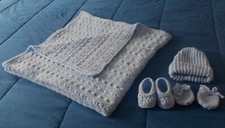 Handcrafted crochet baby for sale  Plaistow