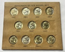 1942 1945 silver for sale  Belmar