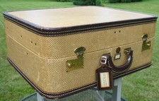 Vintage travel suitcase for sale  Racine