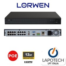Lorwen nvr nvr6k2t16c16p usato  Sarno