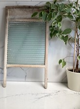 Vintage glass washboard for sale  LONDON
