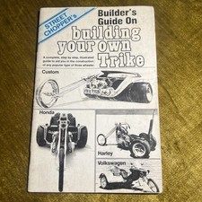 Guia de motocicleta Street Chopper original dos anos 70 Harley construa seu próprio trike comprar usado  Enviando para Brazil