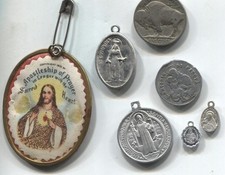 Catholic scapular aluminum for sale  USA