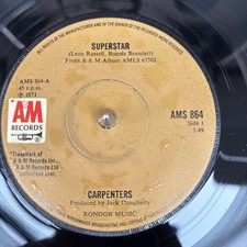 Carpenters superstar single for sale  BOSTON