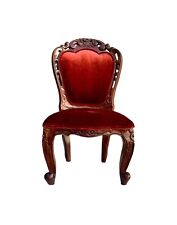 Small chair velvet for sale  Broken Arrow