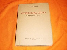 Sbordone letteratura latina usato  Marcianise