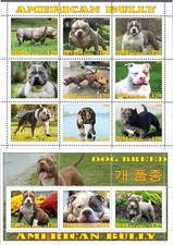 Folha de selo + bloco American Bully 2021 edição Coreia 2021 comprar usado Folha de selo + bloco American Bully 2021 edição Coreia 2021 comprar usado  Enviando para Brazil