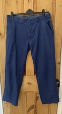 Men chino blue for sale  TELFORD