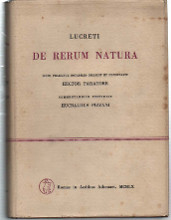 Rerum natura usato  Roma