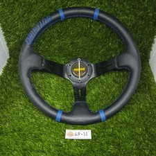 Usado, Carro esportivo universal PVC roda corrida carro MOMO modificado competitivo preto azul comprar usado  Enviando para Brazil