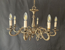 Lampadario medio ottone usato  Sant Ambrogio di Valpolicella