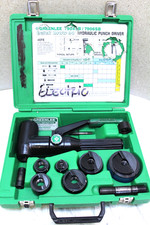 greenlee hydraulic knockout set for sale  Cedar Park